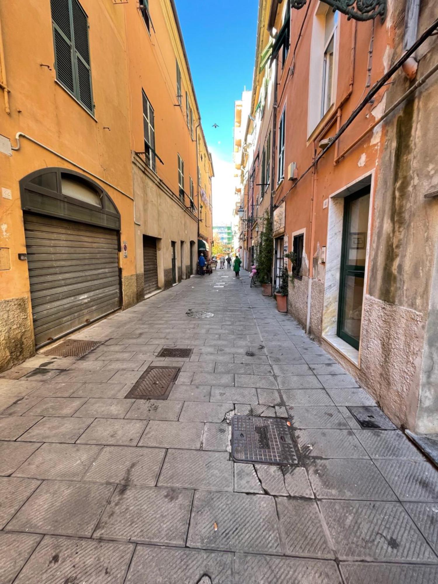 Bilocale Arredato Sestri Ponente Apartment Genoa Bagian luar foto